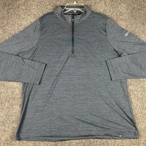 Travis Mathew Mens 1/4 Zip Golf Pullover Shirt Size 2XL Lightweight Long Sleeve